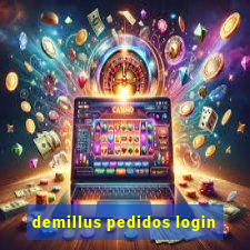 demillus pedidos login